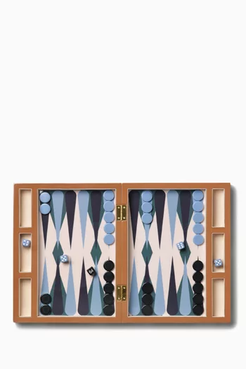 Lacquered Backgammon Set