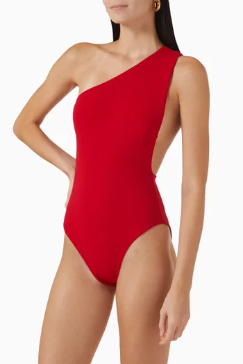 Luisa One-piece Swimsuit in Crepe