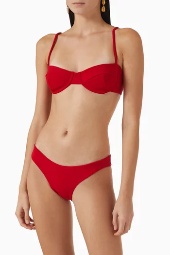 قطعة بيكيني سفلية بيزك كريب