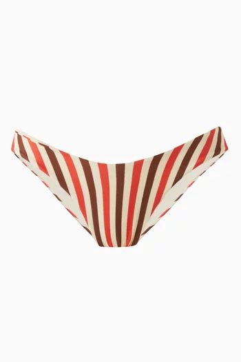 Leila Bikini Briefs in Crepe