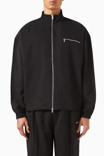MKI Track Jacket in Linen Blend