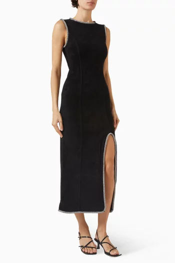 فستان غودا مطرز