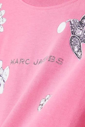 Jewel Print T-Shirt in Cotton