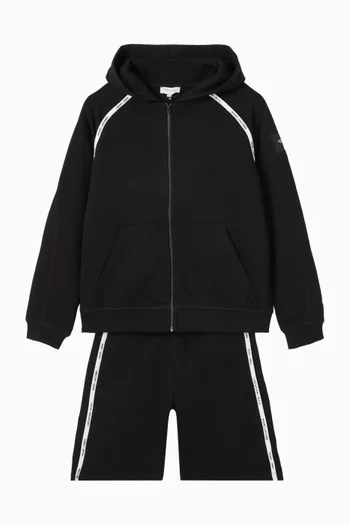 Logo Tape Sweatshorts in Cotton