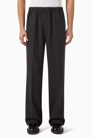 Wide-leg Pants in Jersey