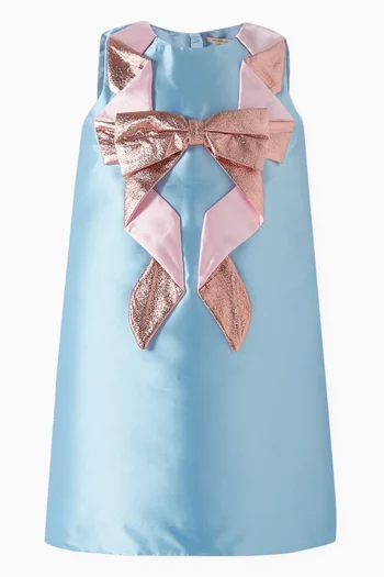 Origami Bow Shift Dress