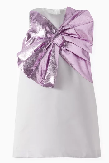 Giant Bow Shift Dress