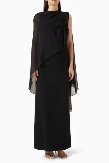 Asymmetrical Maxi Dress