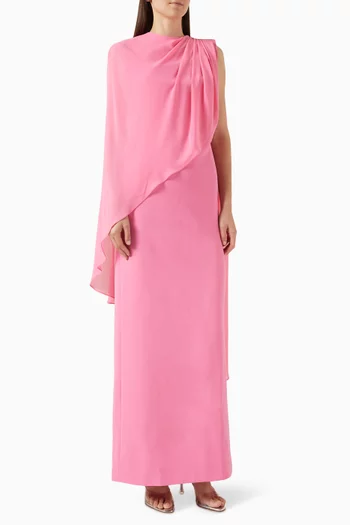 Asymmetrical Maxi Dress