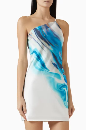 Nova Mini Dress in Satin