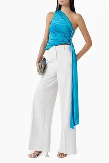 Jamie Glossy Top in Jersey