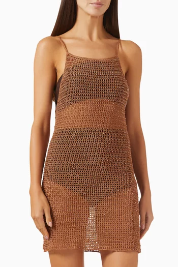 Lettie Crochet Dress in Cotton