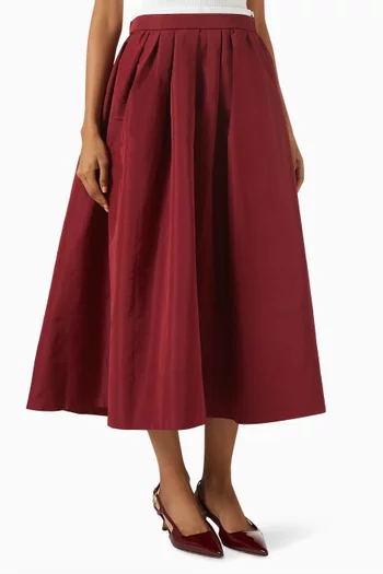 Structured Midi Skirt