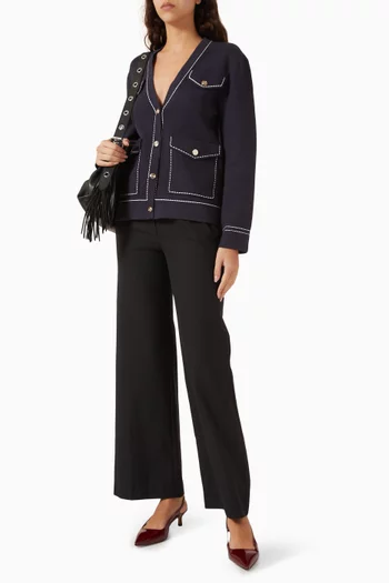 Moussy Cardigan in Cotton-blend
