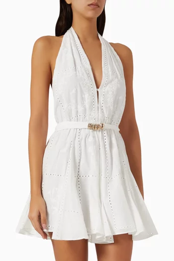 Riciely Mini Dress in Cotton