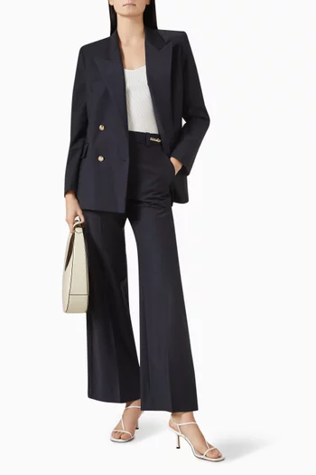 Chain Detail Suit Pants