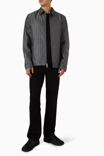 Limonta Printed Zip Jacket