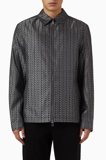 Limonta Printed Zip Jacket