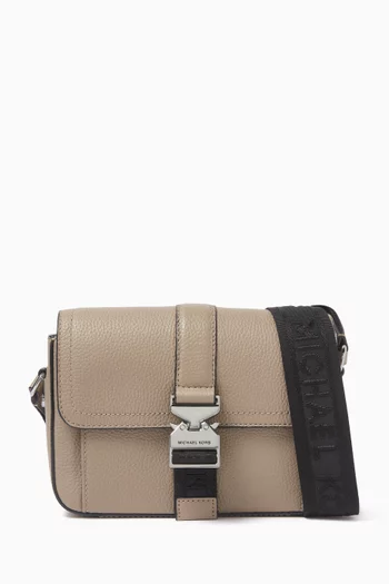 Hudson Aviator Crossbody Bag in Leather