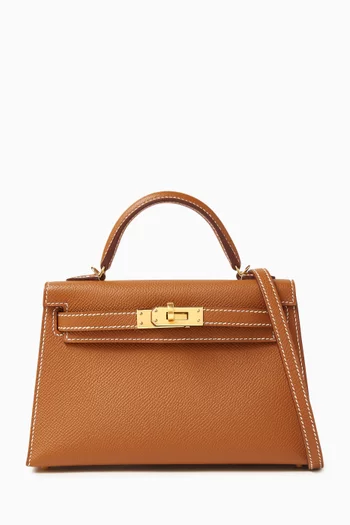Unused Mini Kelly Bag in Epsom Leather