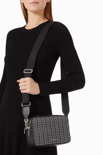 Medium Bryant Camera Bag in Logo Jacquard