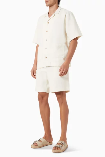 Vinales Safari Shirt in Cotton & Linen