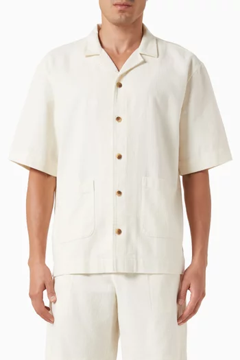 Vinales Safari Shirt in Cotton & Linen