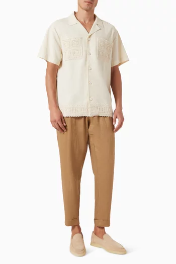 Inigo Shirt in Cotton & Linen