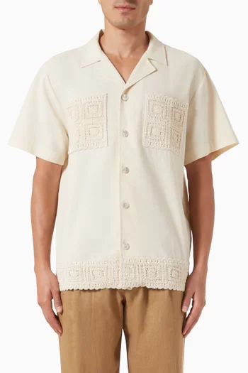 Inigo Shirt in Cotton & Linen