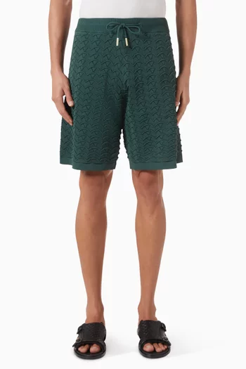 Ripple Shorts in Rayon-blend