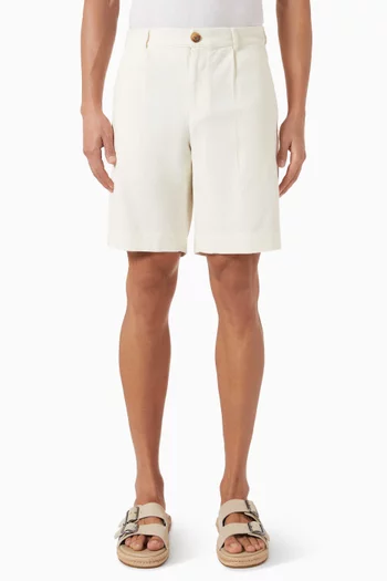 Vinales Safari Shorts in Cotton & Linen