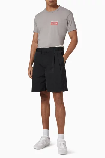 Logo-patch T-shirt in Cotton-jersey