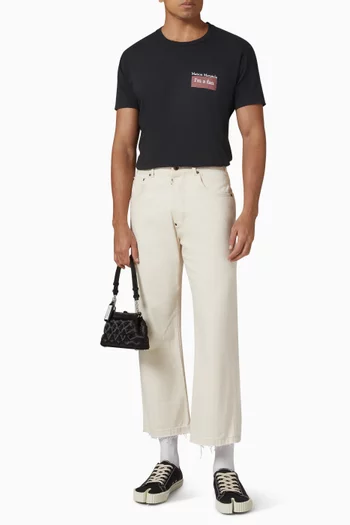 Logo Patch T-shirt in Cotton