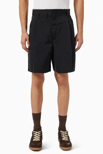 Tailored Pleated Shorts