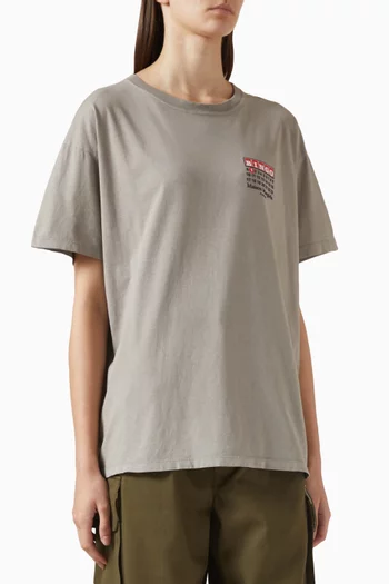 Logo-print T-shirt in Cotton