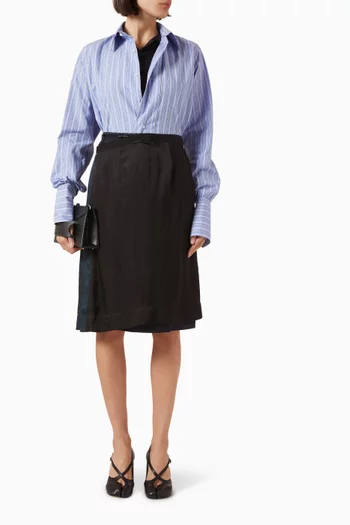 Panelled Midi Skirt