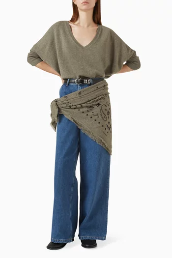 سترة ميني نسيج كشمير