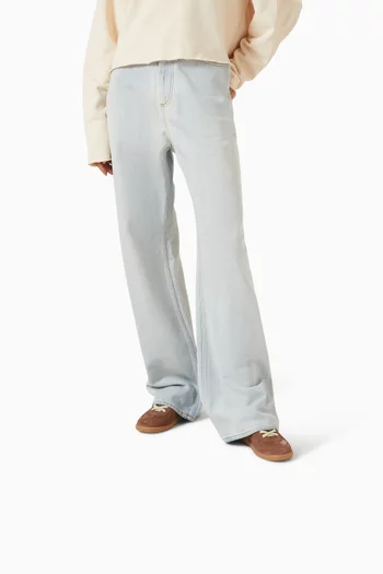 Replica Low-top Sneakers in Nappa & Suede