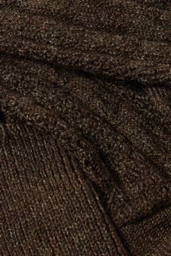 Socks in Ribbed-wool