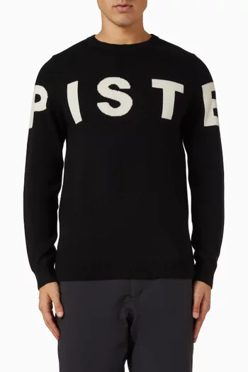 Piste Sweater in Merino Wool
