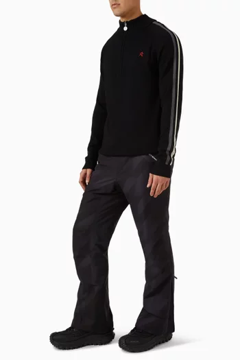 LA Tour Half-zip Sweater in Merino Wool