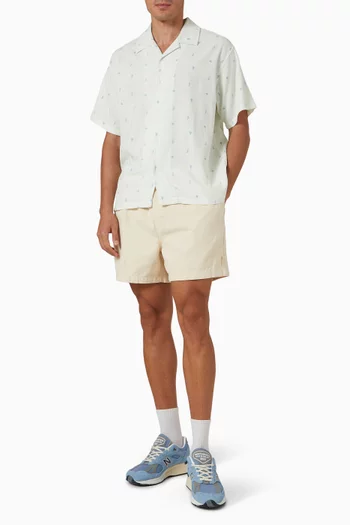 Doves Shirt in Cotton & Linen
