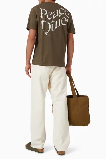 Wordmark T-shirt in Cotton