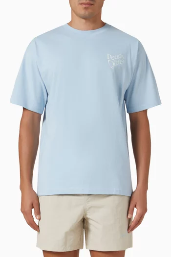 Wordmark T-shirt in Cotton