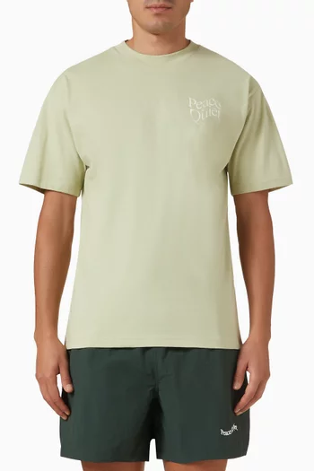 Wordmark T-shirt in Cotton