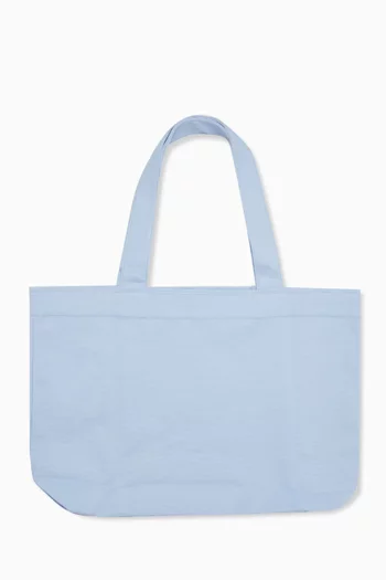 Warped Tote Bag in Cotton Canvas