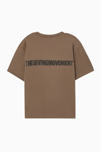 Regular-fit T-shirt in Recycled Softskin