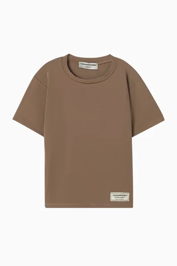 Regular-fit T-shirt in Recycled Softskin