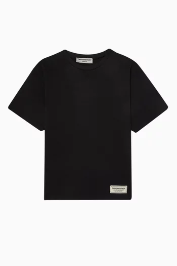 Oversized T-shirt in Organic Cotton-blend