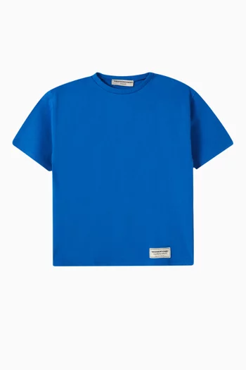 Oversized T-shirt in Organic Cotton-blend